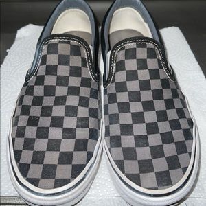 Vans Checkered Slip On Shoes